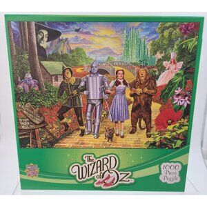 The Wizard of Oz 1000 Piece Jigsaw Puzzle Off to see the Wizard MasterPieces New